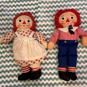Randy Ann and Raggedy Andy set